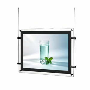 Factory Custom <b>LED</b> <b>Light</b> Box Indoor Backlit <b>LED</b> Poster Lightbox Wall Coffee Milk <b>Tea</b> Salon Advertising Sign - Product Image 1