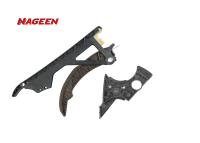 Conjunto de Correntes de Sincronização de Alta Qualidade (Conjunto de 5 Peças) para BMW 335i X6 Z4 Motor a Gasolina N54 Peças Automotivas OE 11317542837