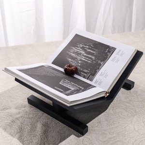 Porta <span class=keywords><strong>Libri</strong></span> e Giornali in Legno Massello Moderno, Decorazione Artistica per Casa, Studio, Hotel, Ornamenti Creativi Minimalisti - Product Image 2