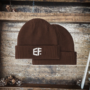 Bonnet d'hiver personnalisé brodé en acrylique, tricot côtelé, avec revers, style pêcheur, unisexe, pour le quotidien, le ski et les voyages, vente en gros, avec logo ou lettres - Product Image 2