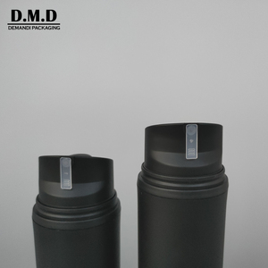 Cổ Phiếu Bán Buôn 30Ml 50 Ml 80Ml 100Ml 120 Ml 150Ml 1Oz 4 Oz Rỗng Nhựa PP Matte Đen Không Có Không Khí Bơm Chai - Product Image 6