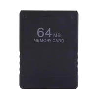 Nouvelle carte mémoire filaire en plastique pour le stockage des données de jeu PS2 8M 16M 32M 64M 128M 256M
