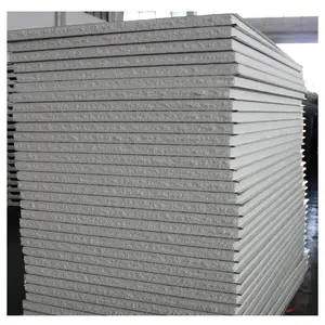 China de bajo costo con recubrimiento de zinc de acero de color de papel de aluminio de aislamiento de poliestireno EPS panel sándwich