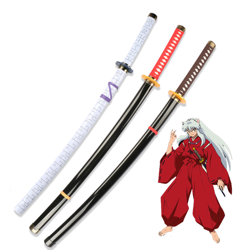 愛好家のための木製の侍刀犬夜叉とコスプレアニメソードおもちゃ