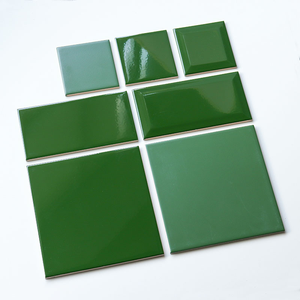 Tấm Ốp Lưng Nhà Bếp Trang Trí Nội Thất Gạch Gốm Màu Xanh Đậm - Product Image 1