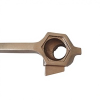 Clé à douille en bronze d'aluminium anti-étincelles Oak Brand 305 mm, haute sécurité, facile et rapide à utiliser, adaptée à divers domaines