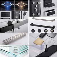 Cabine de douche intelligente sur mesure avec support OEM, cabine de douche intelligente pour projet de salle de bain d'hôtel