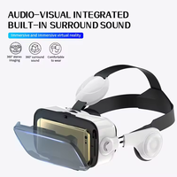 2024 haute qualité Logo personnalisé VR 3D Box Disponible Mobile Casques VR Lunettes personnalisé vr casque G06