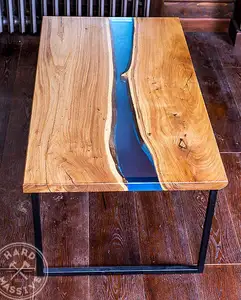 Журнальный столик MTB 2103, отвердитель жидкого дерева и литье смолы