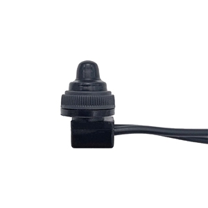 Interrupteur à bouton-poussoir étanche en plastique 3A 250V 3A 1NC unipolaire marche-arrêt avec câble de 11 cm pour <span class=keywords><strong>miroir</strong></span> de courtoisie - Product Image 4