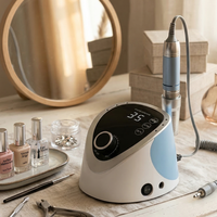 Machine à ongles professionnelle de bureau 65W, 35000 tr/min, lime à ongles électrique pour salon de manucure, OEM/ODM