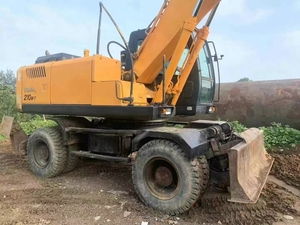 Excavadora Usada Hyundai 210W-7 en Oferta, 21 Toneladas, la Más Vendida, Excavadora de Ruedas Hyundai 210W-9 210w-7 Usada, Fabricada en Corea del Sur - Product Image 4