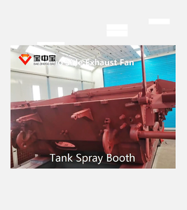 Fabricante de China BZB cabina de pulverización de pintura industrial personalizada cabina de pintura de tanque para pulverización de pintura de tren - Product Image 3