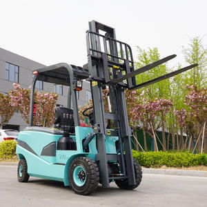 Cina di alta qualità <span class=keywords><strong>2.5Ton</strong></span> Rwd idraulico carrello elevatore elettrico con batteria agli ioni di litio e funzionamento seduto CE EPA certificato - Product Image 1