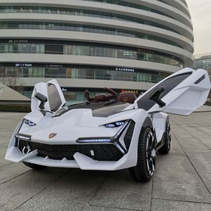 <span class=keywords><strong>Voiture</strong></span> électrique pour enfants à quatre roues, poussette pour enfants de 1 à 3 ans avec double transmission, télécommande et fonction de charge - Product Image 2