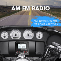 Récepteur stéréo marin JMC FM AM avec caisson de basses, musique BT, AUX, lecteur MP3 pour moto, marine, golf