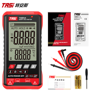 جهاز قياس رقمي متعدد الوظائف TASI TA804A فائق النحافة 600 فولت، مقياس جهد ذكي جديد <span class=keywords><strong>NCVM</strong></span> - Product Image 1