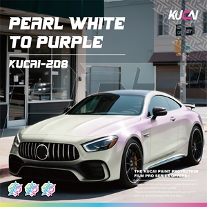 ฟิล์มหุ้มรถยนต์สีขาวมุกไล่เฉดสีม่วง คุณภาพเยี่ยม <span class=keywords><strong>ราคา</strong></span>โรงงาน รับผลิตแบบ OEM สำหรับหุ้มรถยนต์ทั้งคัน - Product Image 1