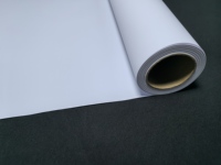 Feuilles de plastique rigide PVC blanc mat opaque, matériaux pour impression à base d'eau, rouleau de film PVC rigide