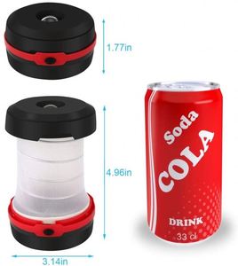 ร้อนขาย LED พับพลังงานแสงอาทิตย์ตั้งแคมป์แสงแบบพกพากันน้ำที่ปรับขนาดได้มินิเต็นท์ตั้งแคมป์โคมไฟ - Product Image 2