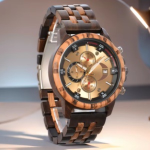 Luxury Fashion Hollow Movement Cool Unisex Wooden <b>Mechanical</b> <b>Watch</b> Men's Luxury Wooden <b>Watch</b> Best Holiday Gift - Product Image 1