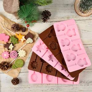 Moule à bonbons 3D multi-formes en silicone, éco-responsable, facile à nettoyer, best-seller, pour chocolat fait maison. - Product Image 1