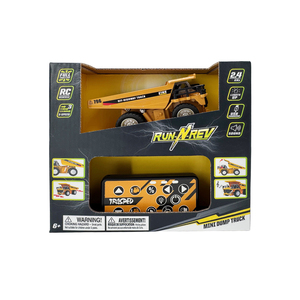 รถบรรทุกของเล่นบังคับวิทยุ นาโนเมทัล คุณภาพเยี่ยม ทนทาน ขนาด 1:64 พร้อมไฟและเสียง - Product Image 1