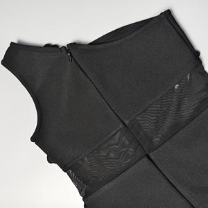 جديد مثير ملابس نسائية سوبر فلاش حجر الراين زهرة شبكة ضمادة الموضة الساخنة عطلة العشاء حزب فستان حفلة موسيقية - Product Image 6