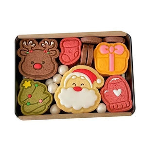 Utensilios para Hornear, <span class=keywords><strong>Serie</strong></span> Navideña, Cortadores de Galletas con Estampados de Dibujos Animados, Agregan un Toque Especial a sus Celebraciones de <span class=keywords><strong>Temporada</strong></span> - Product Image 6