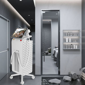 Vendita calda medicina estetica 1200W laser diodo titanio ghiaccio facile funzionamento professionale indolore macchina di epilazione laser prezzo - Product Image 1