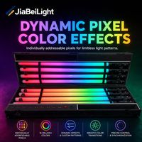 Barre lumineuse LED circulaire à 360 degrés, éclairage de scène de club, fête, DJ, barre de pixels LED arc-en-ciel, tube lumineux LED