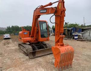 DOOSAN DH80 Pelle sur chenilles d'occasion Yanmar Engine 8Ton Mini Diggers Machine d'occasion DX60 DH60 DX75 DH80 DX80 en stock à vendre - Product Image 2