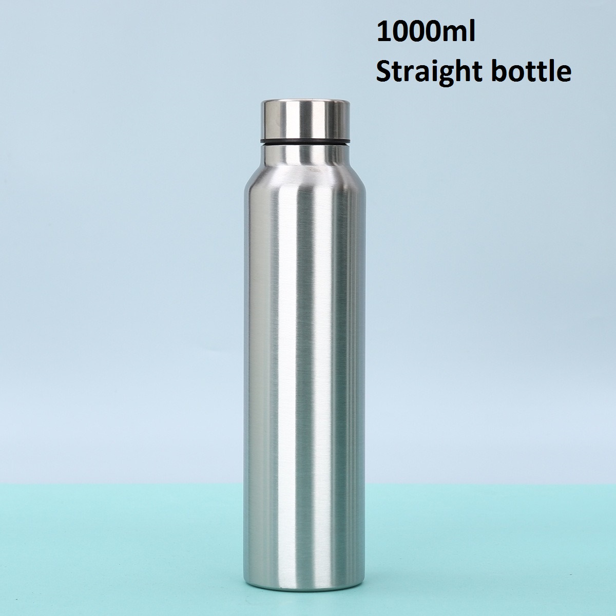 Bouteille droite de 1000 ml