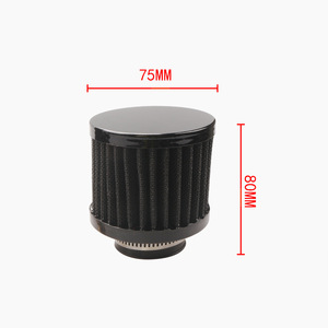Filtre à huile en mousse noir et argenté 75MM x 80MM pour mise à niveau et modernisation - Product Image 1