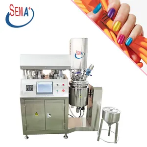 Máquina mezcladora de cosméticos/mezclador emulsionante al vacío de ungüento