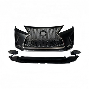 Kit de Carrocería para <span class=keywords><strong>Lexus</strong></span> RX450 2009-2015, Actualización de RX270 RX350 2009-2013 a RX350 F-Sport <span class=keywords><strong>2020</strong></span>, Kit de Parachoques Delantero, Rejilla y Alerón - Product Image 1