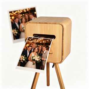 Support d'imprimante <span class=keywords><strong>photo</strong></span> portable en bois multifonctionnel, étanche et durable pour impression instantanée – Vente en gros - Product Image 2