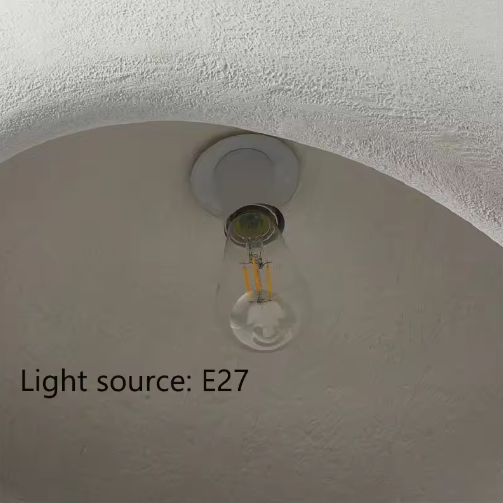 Nordic Wabi Sabi Pendant Lights Modern LED Ceiling Chandelier Lights for Living Room Bedroom Dining Room Home Decor Hanging Lamp · image 6