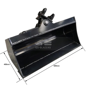 <span class=keywords><strong>Godet</strong></span> inclinable <span class=keywords><strong>de</strong></span> 600 mm sans dents pour mini-excavatrice Typhon, <span class=keywords><strong>godet</strong></span> à dents plates pour mini-excavatrice, accessoires pour mini-excavatrice - Product Image 4