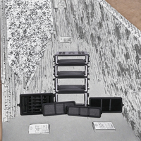 Flight Case en plastique personnalisable 2U 3U 4U 6U 8U Boîte à outils empilable OEM & ODM prise en charge pour l'audio