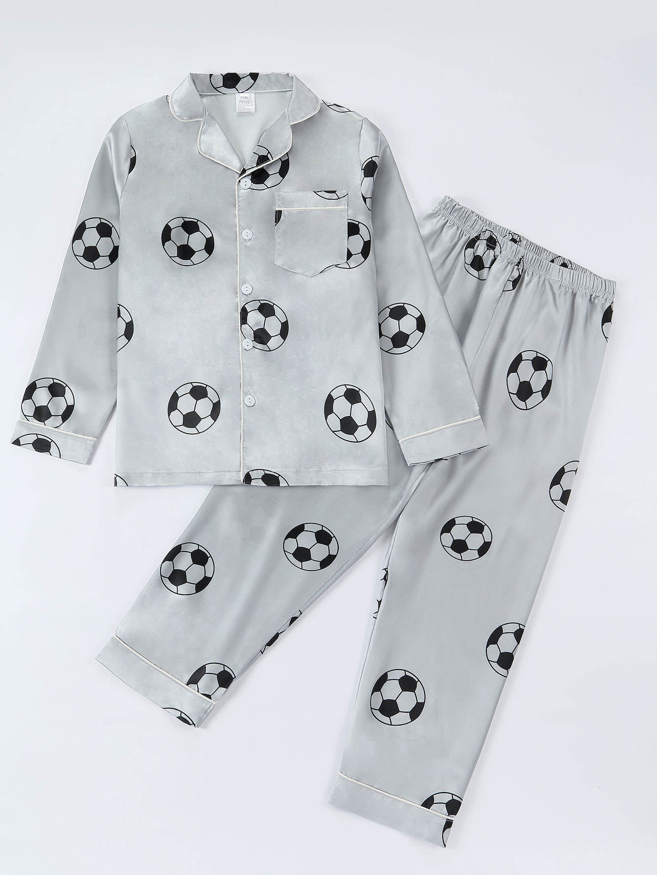 Ballon de football gris