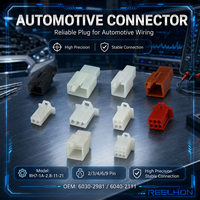 Connecteur automobile mâle et femelle 6030-2981 6040-2111/7061A-2.8-21, 2/3/4/6/9 broches, 2,8 mm, en PP, ABS, PA6, PA66, connecteur terminal