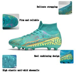 2023 nouveauté vente en gros en plein air intérieur chaussures de Football pour hommes <span class=keywords><strong>bottes</strong></span> de Football de haute qualité faible entraînement Sport baskets - Product Image 2