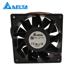 Ventilador de refrigeración axial eléctrico Delta PFB1224UHE PFB1224UHE-PO de 12 cm, 24 V, 2.76 A, 120x120x38 mm, 48 W, de tres líneas, para inversor AB - Product Image 1
