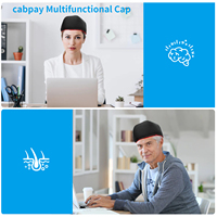 Cappello per Terapia a Luce Rossa 660nm 830nm Doppia Lunghezza d'Onda 120 LED Dispositivo di Fotobiomodulazione Grado Medicale Basso EMF Disponibile negli USA