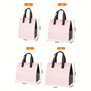 Wholesale Non Woven Catering Packaging Insulated Commercial <b>Gift</b> Tote Bags With Custom Logo - Product Image 3