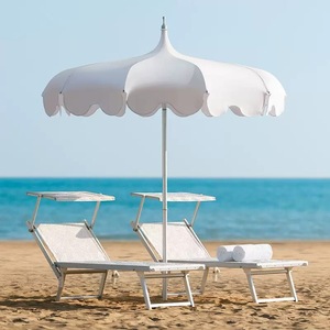 Best Price Large Outdoor Commercial Aluminum <b>Windproof</b> Durable Folding Arm Retractable Patio <b>Umbrella</b> for Hotels Restaurants - Product Image 2