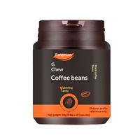 Bonbons au café à base de grains de café, 48g/flacon, guimauves à mâcher, directement de l'usine, grandes quantités, prix bas, vente en gros, dropshipping