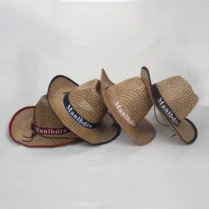 Straw hat men's top Panama straw hat cowboy hat