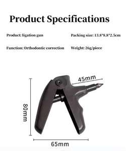 Herramienta Dental versátil de ortodoncia Dental, pistola de ligadura multicolor para extender el anillo, producto de higiene bucal multiusos - Product Image 3